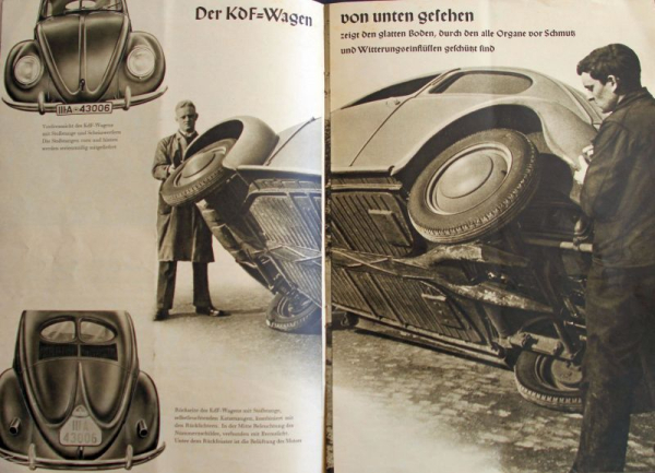 Volkswagen KdF Modelprogram 1939 "Mein KdF-Wagen" Carbrochure (8167)